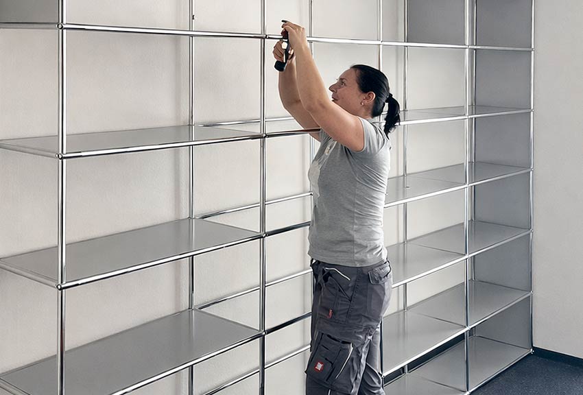 Montage USM Haller-System